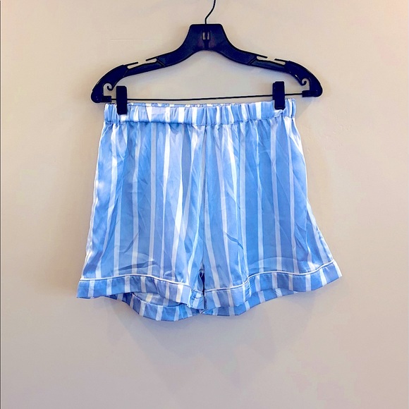 Blue Satin Pajama Set - Picture 2 of 2